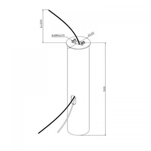 Adapter För Betongfundament, Norlys 1909