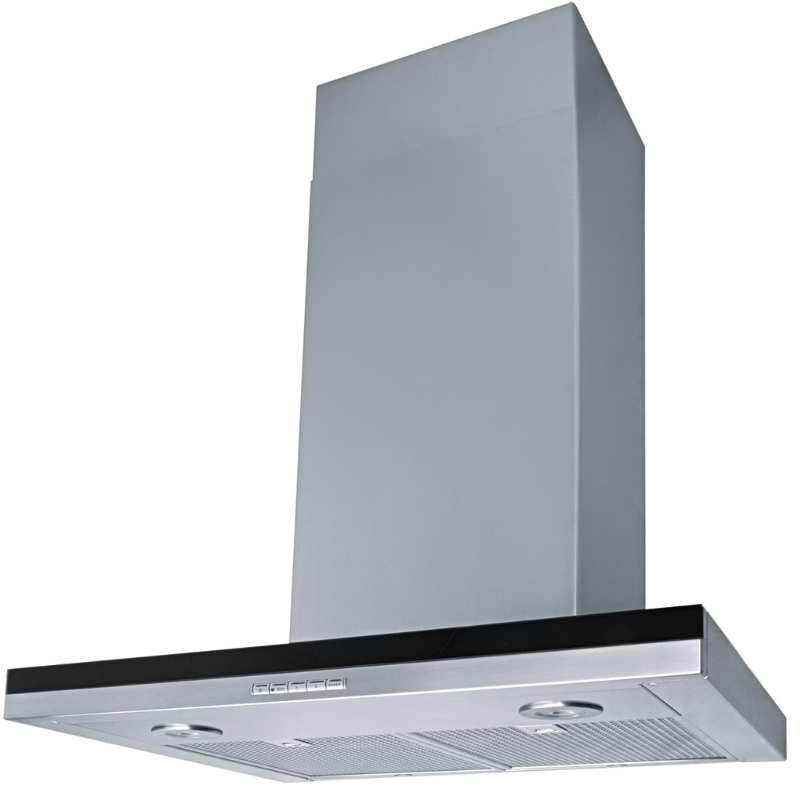 Kolfilterfläkt Vitrum Franke 780 Rostfri Led