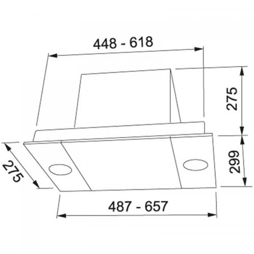 Fläkt 625 49 Franke Silver