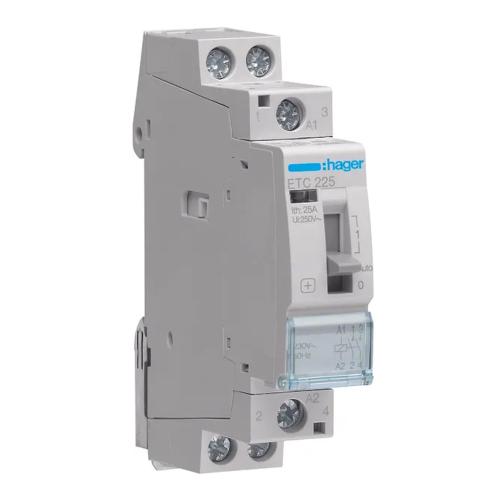 Nat Og Dagkontaktor 25A 230V IP2X Hager