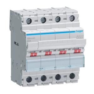 Modulær Afbryder 4Polet 40A 400V IP20 Hager