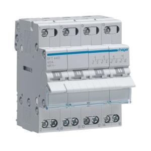 Center Off Modulær Skiftekontakt 4Polet 40A 400V IP20 Hager
