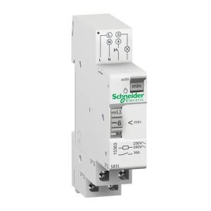 Min Elektromekanisk Timer Acti9 1-7 Minutter 16A 2300W 230V Schneider Electric