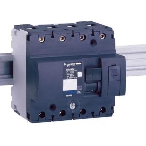 Miniature Circuit Breaker Acti9 NG125N 4Poles D-Curve 100A 400V IP20 Schneider Electric