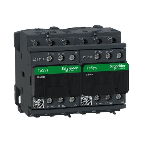 TeSys Deca Reverserende Kontaktor 3Polet AC-3 440V 12A 48VAC IP20 Spole Schneider Electric