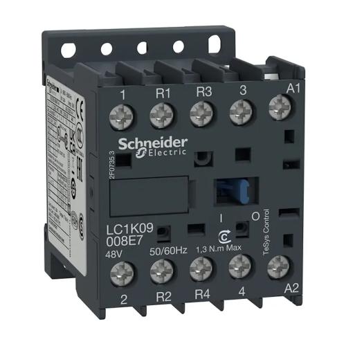 TeSys K Kontaktor 4Polet AC-1 440V 20A 48VAC Spole Schneider Electric