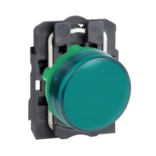 Pilotlys Almindelig Linse Med Integreret LED Harmony XB5 22mm 230-240VAC Schneider Electric