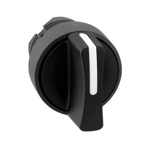 Vælgerkontakt Hoved Harmony XB5 22mm 3-Positioner Plast Sort Schneider Electric