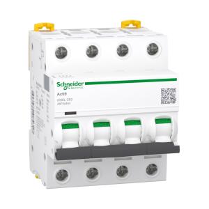 Miniature Circuit Breaker Acti9 iC60L 4Poles C-Curve 63A 400V IP20 Schneider Electric