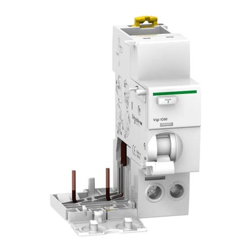 Jordlækage Tilføjelsesblok Vigi iC60 2Polet 25A 230-240V 30mA IP20 Schneider Electric