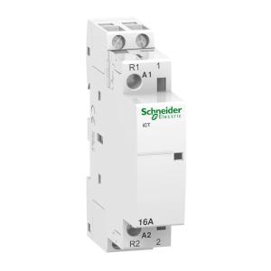Contactor Acti9 iCT 2Poles 16A 2000W 230-240V IP20 Schneider Electric