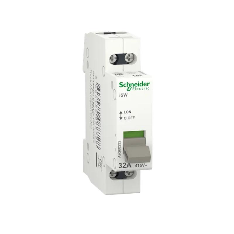 Afbryder Acti9 iSW 2Polet 32A 415V IP20 Schneider Electric