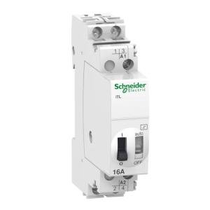 Impulsrelæ Acti9 iTL 2Polet 16A 6VDC/12VAC Spole Schneider Electric
