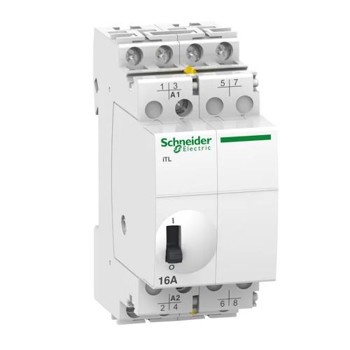 Impulsrelæ Acti9 iTL 4Polet 16A 110VDC/230-240VAC Spole Schneider Electric