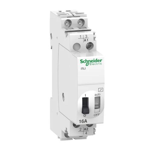 Impulsrelæ Acti9 iTLI 2Polet 16A 48VDC/130VAC Spole Schneider Electric