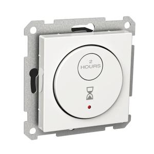 Electronic Timer Exxact 2Poles 10A 230V IP20 White Schneider Electric
