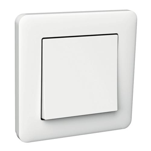 Vippekontakt Exxact 2-Vejs Project Pac 16A 250V IP20 Hvid 50pakke Schneider Electric