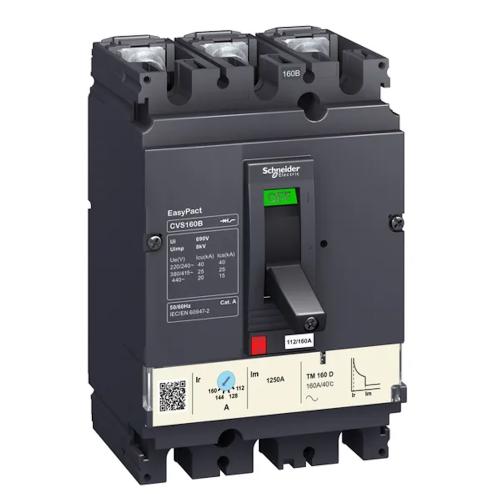 Afbryder EasyPact CVS160B 3Polet 160A 440V IP40 Schneider Electric