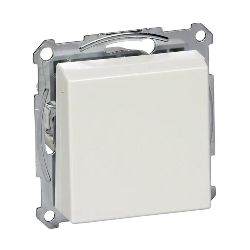 Schuko Merten System M Stikkontakt 2Polet+J 16A 250V IP44 Polar Hvid Schneider Electric