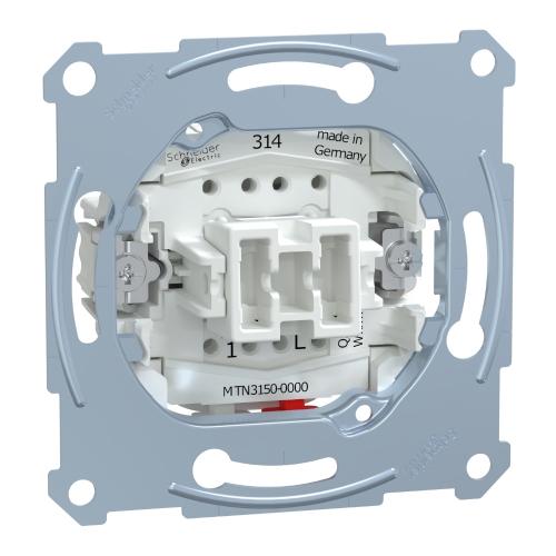 Merten Indsatser Trykknapsindsats 1Polet 10A/AC 250V IP20 Schneider Electric