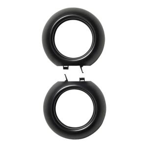 Renova Combination Outer Frame 2-Slot IP20 Black Schneider Electric