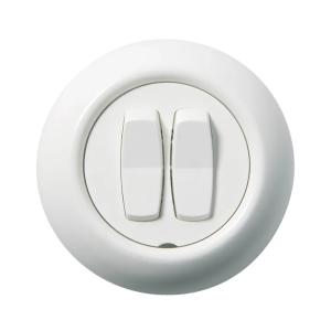 Vippeafbryder Renova Trappe 1-Polet 2-Vejs 16A 250V IP20 Hvid Schneider Electric