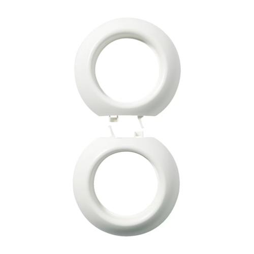 Renova External Combination Frame 2-Compartments IP20 White Schneider Electric