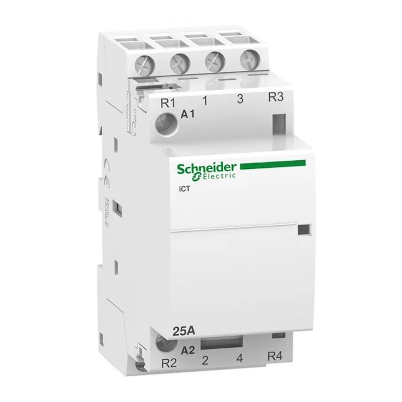 Kontaktor Acti9 iCT 4Polet 25A 2850W 220-240V IP20 Schneider Electric