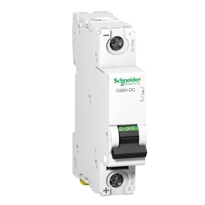 Miniatureafbryder C60H 1Polet C-Kurve 4A 220VDC IP20 Schneider Electric