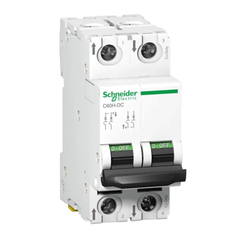 Miniatyrbryder Acti9 C60H 2Polet C-Kurve 6A 440V IP20 Schneider Electric