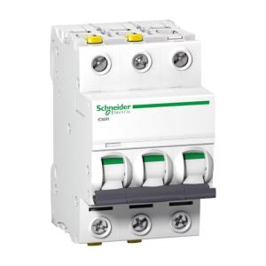 Miniature Afbryder Acti9 3Polet C-Kurve 10A 10kA 415V IP40 Schneider Electric