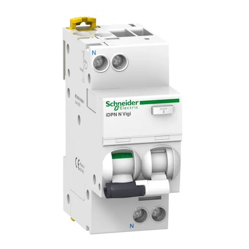 RCBO Acti9 iDPN N Vigi 1Polet+N C-Kurve 6A 230V IP20 Schneider Electric