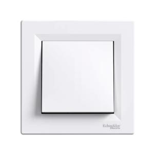 Asfora Intermediate Switch 10A 2300W 250V Lift Terminals White Schneider Electric