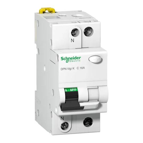RCBO Acti9 DPN Vigi K 1Pol+N C-Kurve 16A 240V 30mA IP20 Schneider Electric