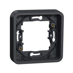 Mureva Styl Forstærkning Ramme 1 Placer Plade IP55 Grå Schneider Electric