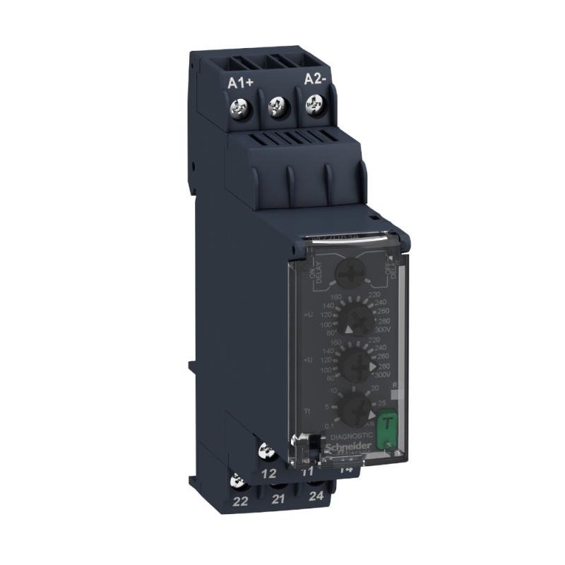 Harmony RM22-UB Relæ 1-Faset 8A 80-300VAC/DC Schneider Electric