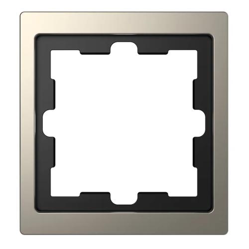 Merten System Design Täckram D-Life 1-Gäng IP20 Metall Schneider Electric