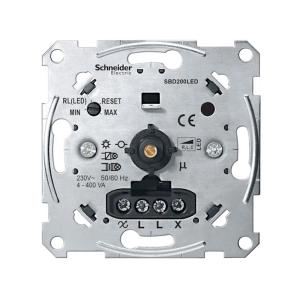 Universel Roterende Lysdæmper Indsats Til LED-Lamper 230V IP20 Schneider Electric