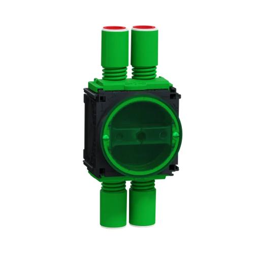 Apparatdosa Multifix Abox 4 Flexibel Stubbar Enda IP30 Plast Schneider Electric