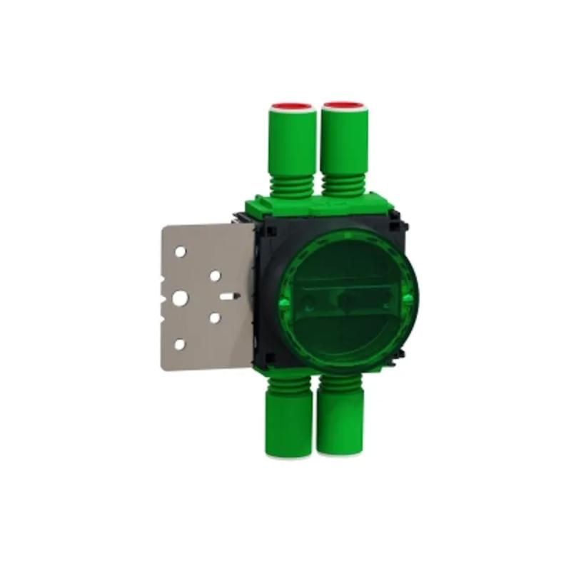 Apparatdåse Multifix Abox 1Modul 4 Fleksibel 24-39mm IP30 Schneider Electric