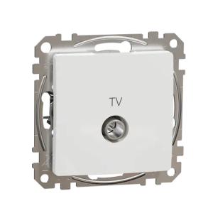 TV-Stik Sedna 7db Hvid IP20 Schneider Electric