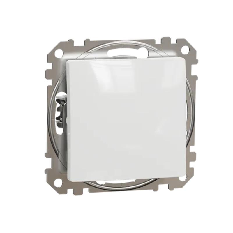 Sedna Design And Elements 1-Vejs Trykknap 10A 2300W 250V Hvid Schneider Electric