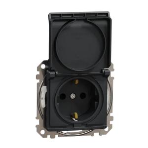 Sedna Design Og Element Stikkontakt 2Polet+J 16A 250V IP44 Schneider Electric