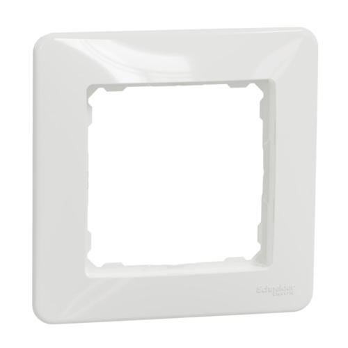 Sedna Design Og Elements Ramme 1-Bande Hvid Schneider Electric