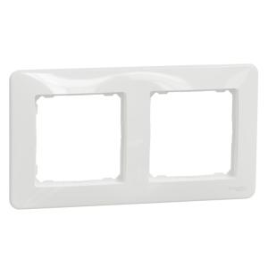 Sedna Design Og Elements Ramme 2-Bande IP20 Hvid Schneider Electric