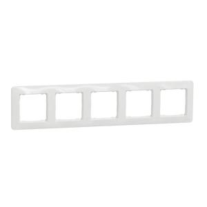 Sedna Design Och Elements Ram 5 Gäng Vit Schneider Electric
