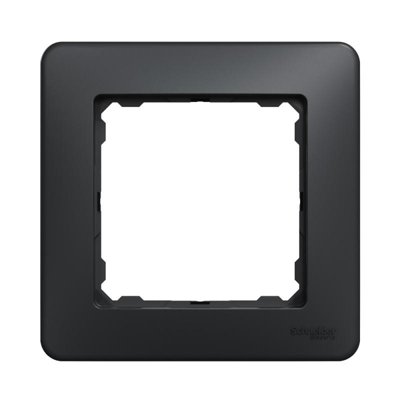 Sedna Design Og Elements Ramme 1-Bande IP20 Antracit Schneider Electric