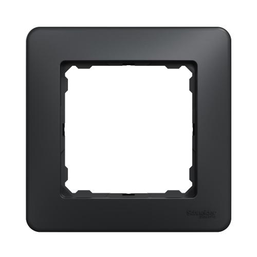 Sedna Design Og Elements Ramme 1-Bande IP20 Antracit Schneider Electric