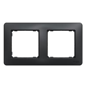 Sedna Design Og Elements Ramme 2-Bande IP20 Antracit Schneider Electric