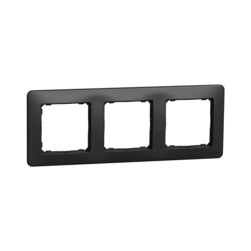 Sedna Design Og Elementer Dækramme 3 Bande Professionel IP20 Antracit Schneider Electric